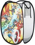 Idea Nuova Marvel Avengers Pop Up Storage and Laundry Hamper, 21" H x 13.5" W X 13.5" L,NN240584