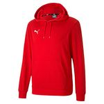 PUMA Team Goal 23 Causals Hoody Pullover - Red, X-Large