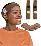 Yuest Wig Grip Headband No Slip Wig Gripper for Keeping Wigs in Place Edge Saver for Wig Adjustable Non Slip Wig Grip Band Velvet 2 Pack