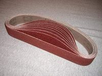 1-1/2" x 30" Aluminum Oxide Sanding Belt, 800 Grit, 20 Pack, for pipe tube polisher sander grinder fits Metabo Roxx Tools