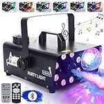 ATDAWN Fog Machine with 8 LED Light