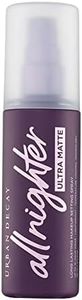 Urban Decay All Nighter Ultra Matte Setting Spray - Lightweight, Oil Control Finishing Spray for Makeup with Kaolin Clay - Mattifying Face Mist - Vegan & Cruelty-Free Formula (4 fl oz)