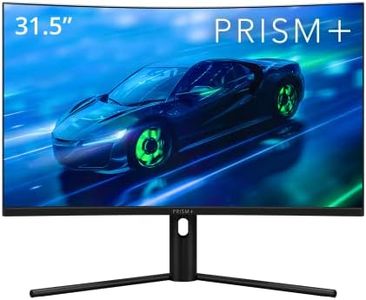 PRISM+ XQ315 PRO 31.5" QLED 165Hz 1ms Curved WQHD [2560 x 1440] Adaptive Sync Ready Gaming Monitor