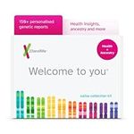 23andMe Health + Ancestry Service: Personal Genetic DNA Test Including Health Predispositions, Carrier Status, Wellness, and Trait Reports (Before you buy see Important Test Info below)