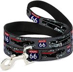 Buckle Down Pet Leash - Route 66 Cl