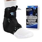 Trainers Choice SAO Ankle Stabilizer Brace, Ankle Brace for Men & Women, Assist with Sprains and Strains, Ankle Stabilization, Injury Prevention and Rehabilitation - Medium