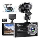 1080P Dash Cam Front and Rear with 