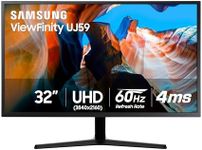 SAMSUNG 32-Inch 4K UHD Black 60 Hz 