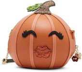 Betsey Johnson You’re So Gourdgeous Crossbody, Orange, Orange, One Size