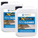 SmartSeal Patio Clean Xtreme 5L *BUY 1, GET ONE LESS THAN HALF PRICE!* Powerful, Concentrated Patio Cleaner & Black Mould Spot Remover for Natural Stone, Block & Paving Slabs, Concrete, Flagsto