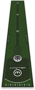 WELLPUTT - Golf Putting Training Mat - 2.4m / 8ft Essential