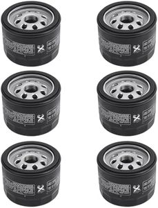 ANWTOTU 6PCS Oil Filter 49065-0721 49065-7007 Compatible with Kawasaki FR600V FR651V FR691V FR730VFS600V FS651V FS691V FS730V FX481V FX600V FX651V FX691V FX730V Engine Lawn Mower Oil Filter