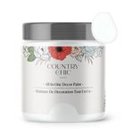 Country Chic Paint - Chalk Style All-in-One Paint for Furniture, Home Decor, Cabinets, Crafts, Eco-Friendly, Matte Paint - Simplicity [White] Pint (16 oz)/475 ml