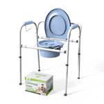 Commode Chair For Toilet With Arms