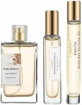 Pure Vanilla Perfume for Women Fragrance Set - 3.38fl oz Womens Perfume, Long Lasting Eau de Toilette Spray & Rollerball Perfume Oil - Clean & Natural, Gifts for Wife Mom Women, Birthday Gifts for Men