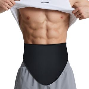 Stealth Ostomy Support Belt with Inner Pocket | Breathable Colostomy Bag Cover for Men & Women | Inconspicuous Hernia Support Wrap for Sports, Running & Daily Use（M）