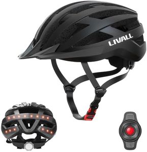 Smart Bike Helmet with LED Taillight, Bluetooth Cycling Helmet with Wireless Remote Control, SOS Alert and Built in Microphone and Speakers, Adult Men and Women, Waterproof, MT1 Neo
