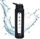 HYDRATE Glass Bottles with 2 Plasti