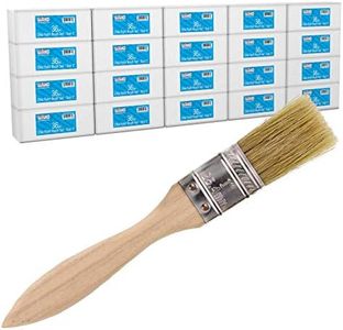 U.S. Art Supply 720 Pack of 1 inch Paint and Chip Paint Brushes for Paint, Stains, Varnishes, Glues, and Gesso