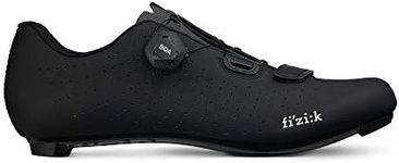 Fizik unisex adult Tempo Overcurve Cycling Shoe, Black/Black, 9.5 US