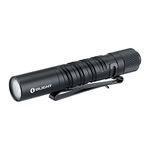 OLIGHT I3T EOS Slim EDC Flashlight, 180 Lumens Tail Switch Tiny Flashlight with Dual Direction Pocket Clip, Powered by AAA Battery, for Dog Walking, Camping, Hiking (Black)