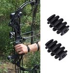 KIMISS 2Pcs Rubber Archery, Vibration Dampener Compound Slims Limb Dampeners Shock Absorber Mathews Savers Bow Stabilizer