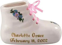 Porcelain Personalized Baby Bootie 