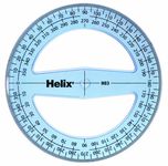 Helix 10cm 360 degree Protractor (Box of 50)