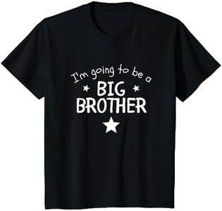 Bambino I'm Going To Be A Big Brother New Baby Promoted Pregnancy Maglietta