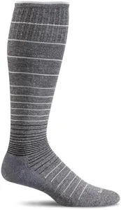 Sockwell Women's Circulator Moderate Graduated Compression Sock, Charcoal - S/M