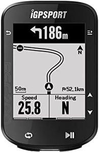 iGPSPORT BSC200 GPS Computadora de Bicicleta Ciclocomputador 30 Horas Batería Duración 2,5’’ Ahorro Energía Pantalla, IPX7, Admite BLE5.0 & Ant+