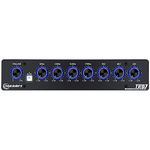 Taramp's TEQ 7 Stereo 7-Band Graphic Equalizer RCA Input 2 Channels HPF and LPF Filters Mute Function Car Audio Mixer Equalizer EQ, Best Control for Car, Boat, Motorcycle - TEQ7 Blue