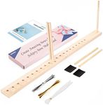 Ackitry X-Large Bow Maker for Ribbon for Wreaths, 20 Inch Wooden Bow Maker Tool for Christmas Halloween Bows, Hair Bows, Creating Gift Bow, Party Decoration, Corsage, Holiday Wreath, Various Crafts