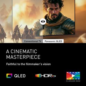 Panasonic 50" 4K QLED Smart TV – Ultra HD Display