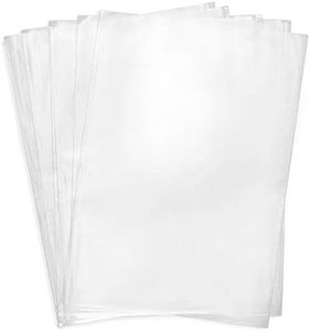 Shrink Wrap Bags,100 Pcs 13x19 Inches Clear PVC Heat Shrink Wrap for Gift Baskets