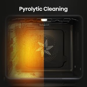 Hisense 77L Electric Oven – Black