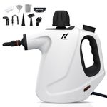 NexLev Steam Cleaner | Complete Home Kitchen Floor Bathroom Car & Office | Steam Cleaner for Home With 9 Accessories | 450 ML | Window Pane Sink Grime Chimney Grease Water Stain Cleaner | 1050W