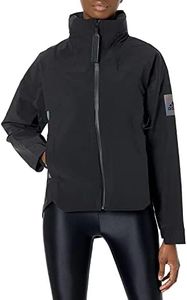 adidas Outdoor,Womens,MYSHELTER Jacket,Black/Rainbow Reflective,Small