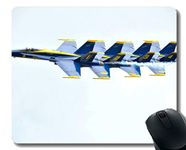 YENDOSTEEN Gaming Mouse Pad,Blue Angels F 18 Fighter laptop Mouse pad Gaming Mouse pad