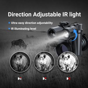 PARD Night Vision Monocular Clip-On Scope – 350m Range, 850nm