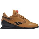 Reebok Training Footwear Men's Legacy Lifter Iii Shoes Court Brown F23-R/Core Black/Neon Cherry, Size 8.5