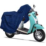 NEH Motorcycle Bike Cover Travel Dust Storage Cover Compatible with Vespa LX S LXV 50 150