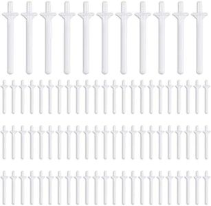 Nose Wax Sticks Applicators Plastic Wax Rod Wand Nose Waxing Strips Nostril Cleaning Removal for Cleaning Nostrils and Removing Nose Hair (80)