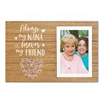 ElegantPark Birthday Gift Mothers Day Gifts for Grandma Nana Picture Frame Wood Nana Grandmother Gifts for Christmas Thanksgiving Day 4x6 Photo Frame Valentines Day Gift