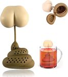 Silicone Poop Stool Shape Tea Infuser Tea Strainer Filter,Funny Silicone Poop Stool Shape Tea Infuser,Silicone Poop Stool Shape Tea Strainer Filter Drainer Infuser,Funny Loose Leaf Tea Infuser Ball