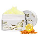 ANAiRUi Turmeric Face Cream, Vitamin C Cream for Face & Body, Turmeric Facial Moisturizer for Dark Spots, Wrinkles, Moisturizing, Skin Repairing Turmeric Cream for Dry Skin, 50g