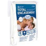 JT Eaton 82STQUPIL Lock-Up Total Encasement Bed Bug Protection for Standard or Queen Size Pillow Cover