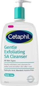 Cetaphil Gentle Exfoliating Salicylic Acid Cleanser, SA Face Wash & Body Wash for Dry, Rough & Bumpy Skin 236ml