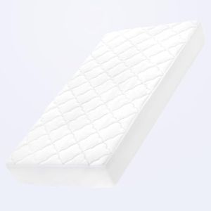 Sleep Zone Waterproof Crib Mattress Protector Pad - Quilted, Fitted Baby Mattress Cover 28"x52" - Soft Breathable Toddler Mattress Pad Noiseless Infant Bed Topper - Deep Pocket 14"