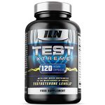 Test Xtreme - Testosterone Supplements for Men with Zinc for Normal Testosterone Levels - Natural and Safe - Zinc and Magnesium Booster (120 Vegan Capsules)